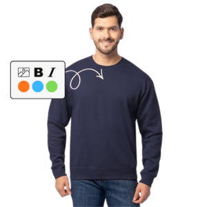 Images produits Performance 64 (14) Sweat Classique Col Rond Personnalisable