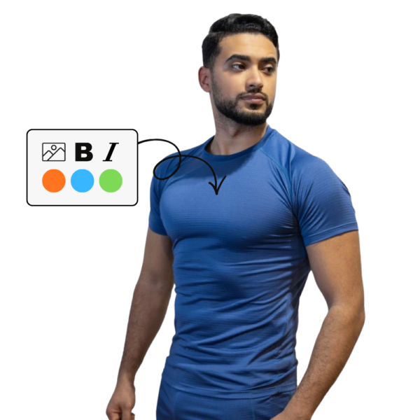 Images produits Performance 64 (6) T-shirt Sport Homme Personnalisable 100% Polyester
