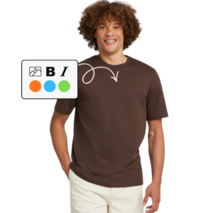 Images produits Performance 64 (9) T-shirt Homme Coton 150g Personnalisable